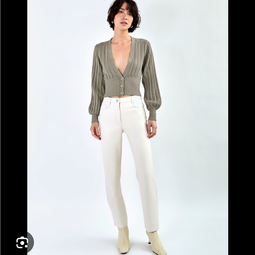 Wilfred Plunge Front Cardigan